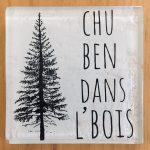 Aimant Chu ben dans l'bois