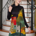 Landscape ''Picasso'' dress