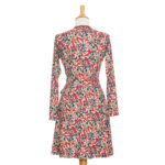 Robe Renoir Fleurs rouge