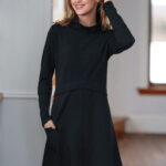 Robe-tunique Suzor Noir