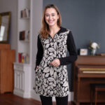 Leaves ''Marcelle'' tunic