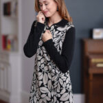 Leaves ''Marcelle'' tunic