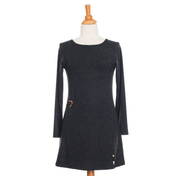 Charcoal ''Modigliani'' tunic