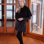 Charcoal ''Modigliani'' tunic