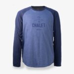 Raglan Vie de chalet Bleu denim