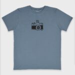 T-shirt objectif Bleu gris