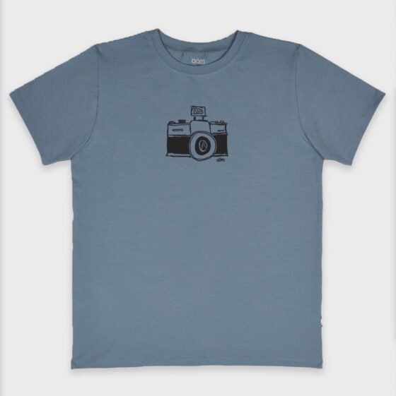 T-shirt objectif Bleu gris