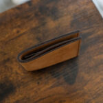 Porte-feuille bifold Cognac