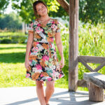 Tropical ''macarena'' dress