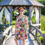 Tropical ''macarena'' dress