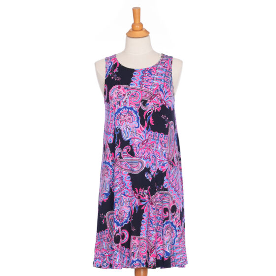 Paisley ''musette'' dress