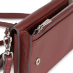 Portefeuille sur ganse Le Tina en cuir vegan Rosewood