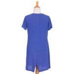 Periwinkle blue ''merengue'' tunic