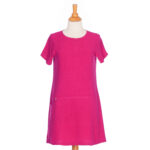 Raspberry red ''merengue'' tunic