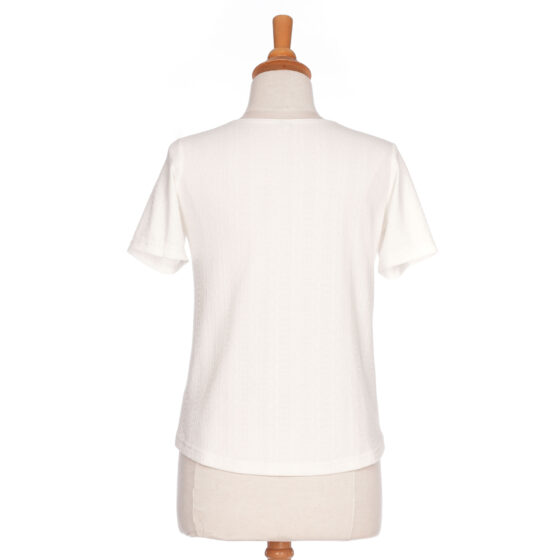 T-shirt be-bop Blanc naturel