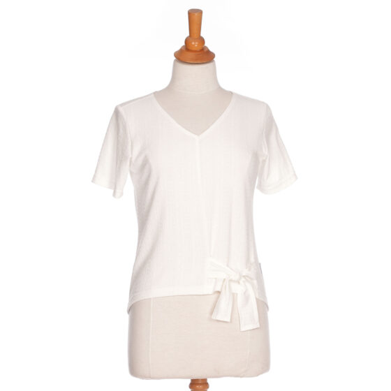 T-shirt be-bop Blanc naturel