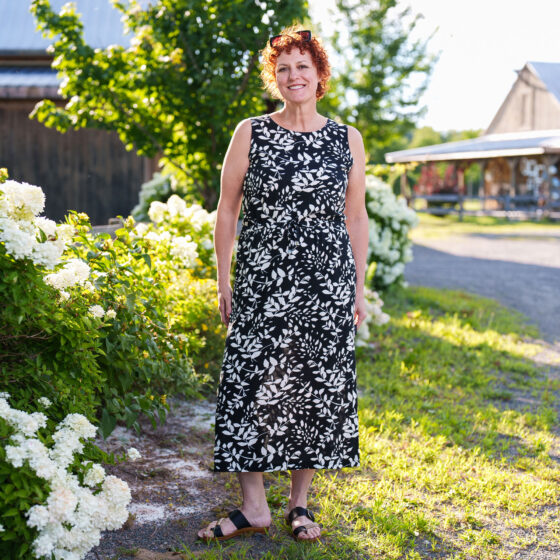 Robe 7/8 tango Noir et blanc