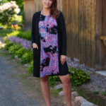 Paisley ''musette'' dress