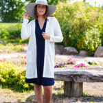 Veste rythme Blanc naturel