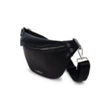 Sac banane Le Sarah en cuir vegan Noir