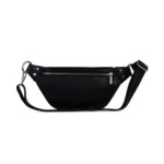 Sac banane Le Sarah en cuir vegan Noir