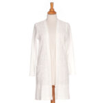 Natural white ''rythme'' jacket